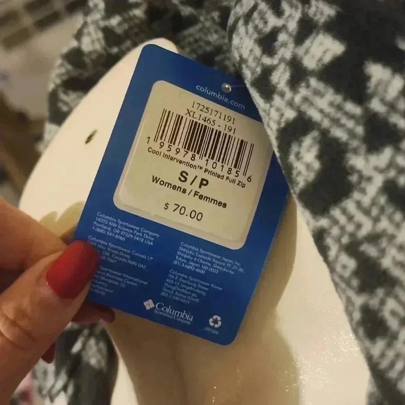 COLUMBIA PRINTED FULL ZIP - Picture 6 of 6